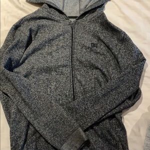Grey Zip Up Hoodie